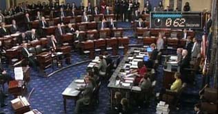 Senate Democrats vote to bring health bill to floor for debate